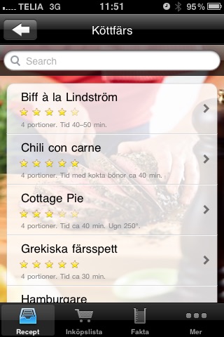 Vår kokbok screenshot 3