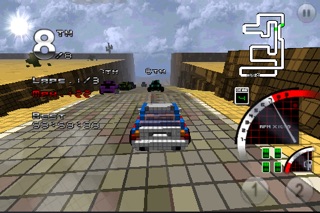 3D Pixel Racing screenshot1
