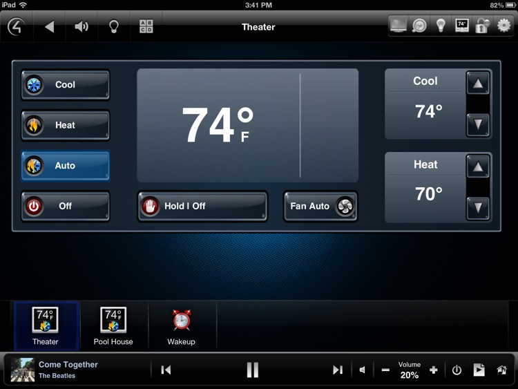 Control4 MyHome - iPad version screenshot-4