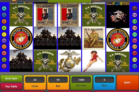 Fighting Forces - Themed Slot Machine screenshot 2