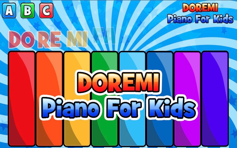 Screenshot #1 pour DoReMi Piano for Kids