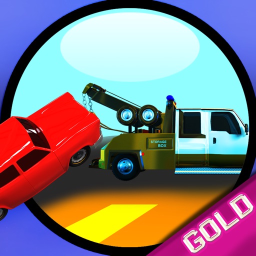 Tow Truck : The broken down car vehicle rescue towing game - Gold Edition icon