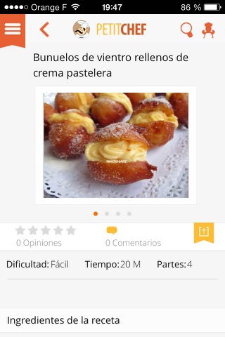 Ptitchef : recettes de cuisine screenshot 3