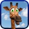 Talk to George the giraffe