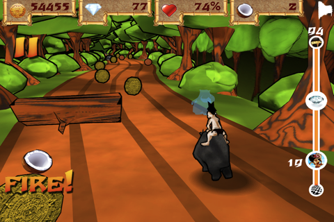 Crazy Cartoon: Jungle Animals Adventure screenshot 2