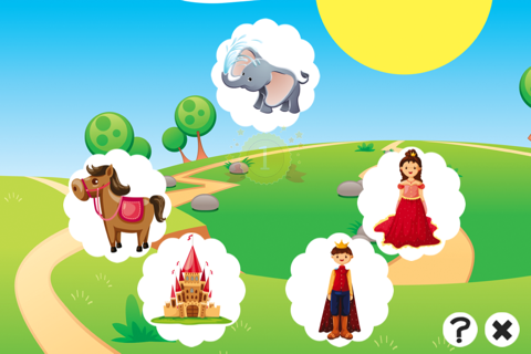 Baby`s & Kids First Spot the Mistake-s Education-al Learn-ing Game! Find Difference-s in Magic Fairy-Tale Land! screenshot 2
