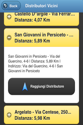 Cerca Distributori Benzina screenshot 3