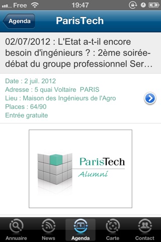 ParisTech Forum screenshot 3