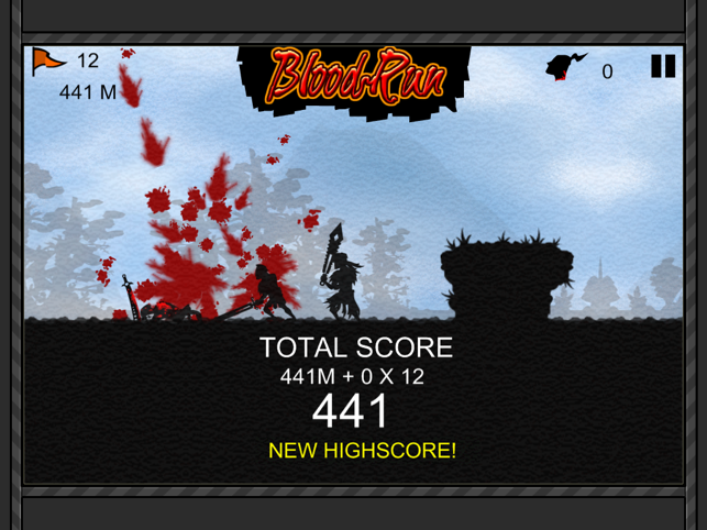 Blood Run Free, game for IOS