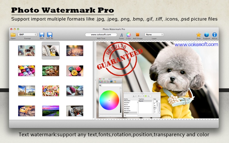 Screenshot #3 pour Photo Watermark Pro