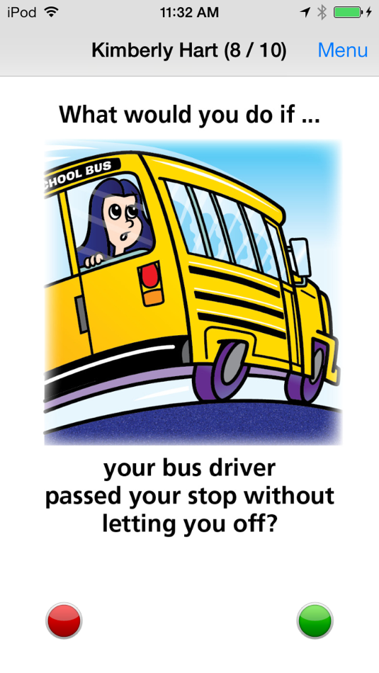 #3. What Would You Do at School If Fun Deck (iOS) Podle: Super Duper Publications
