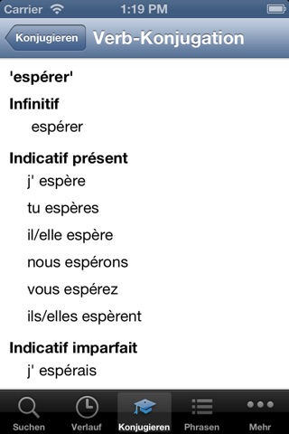 Deutsch-Französisch Wörterbuch mit Sprachausgabe screenshot 3