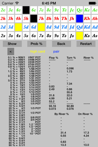 Texas Holdem (Slide Rule) Lite screenshot 3