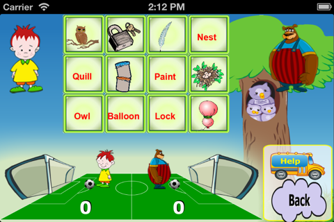 Kindergarten - Letters and Words screenshot 2