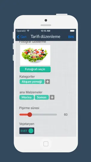 Hafta Menüsü - Kişisel Tarifi Kitabı Ile Yemek Planlayın - IPhone Edition iPhone Ekran Görüntüsü 5