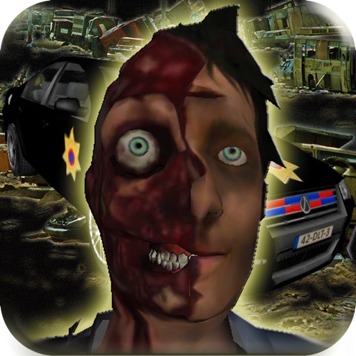 Police Running Over Zombies iOS App