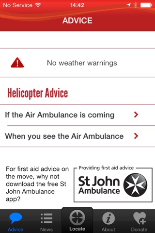 Devon Air Ambulance screenshot 2