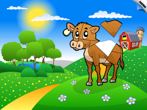 Screenshot #4 pour Abby Shape Puzzle – Baby Farm Animals and Insect