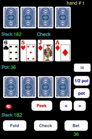 Headsup Omaha Poker Free screenshot 2