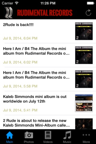 Rudimental Records screenshot 4