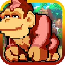 Activities of Pixel Monkey - Monkeys Jump, Battle, and Duck under Obstacles in Jungle Temple