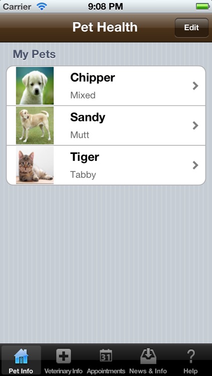 Pet Health (Medical Diary and Log)