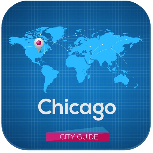 Chicago guide, hotels, map, events & weather icon