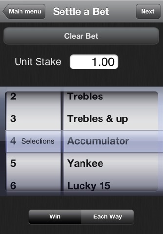 Bet Settler - Betting Calc screenshot 2