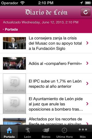 Diario de León screenshot 2