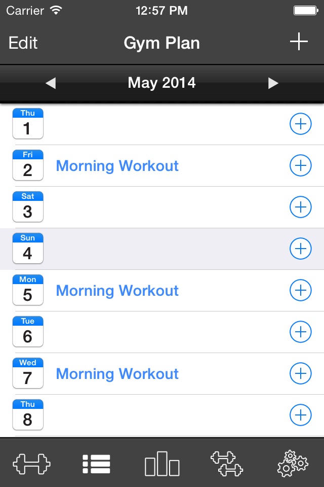 Gym Log Ultimate Free - Plan and log workouts with the best fitness tracker screenshot 2