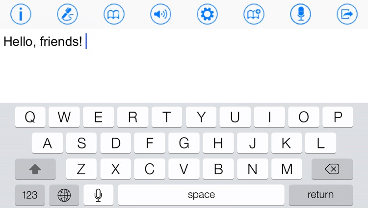 HandySpeech Lite screenshot-3