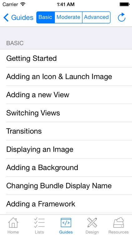 Developer Cheat Sheet for iOS •