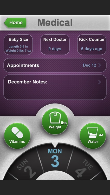 Pregnancy Progress: baby journal + medical info screenshot-3