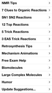 Organic Chemistry Essentials screenshot #2 for iPhone