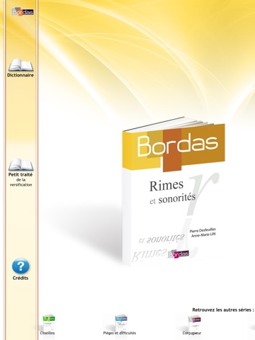 BORDAS Dictionnaire des Rimes et sonorités HD screenshot 4
