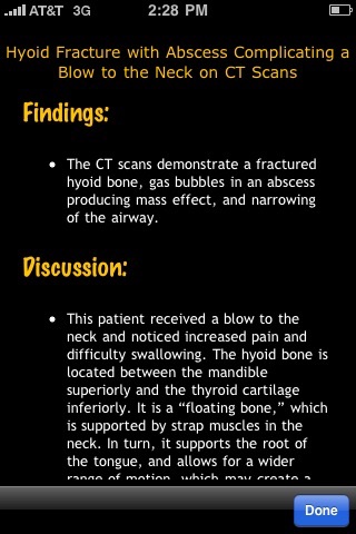 iRadiology screenshot 2