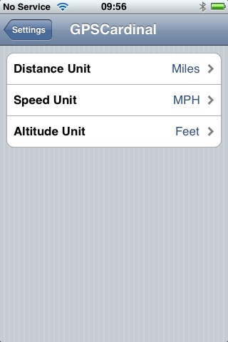 GPS Cardinal screenshot 2