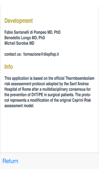 Screenshot #3 pour Thromboembolism Risk