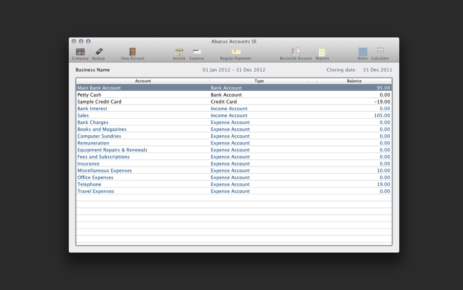 Abacus Accounts SE Lite - 4.3 - (macOS)