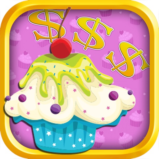 Cupcake Slots Bash Bonanza LT - Big Win Casino Journey of Magic Gambling Machines Game HD Free icon