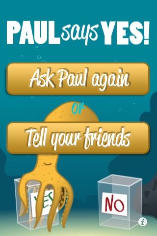 Ask Paul the Psychic Octopus screenshot 4