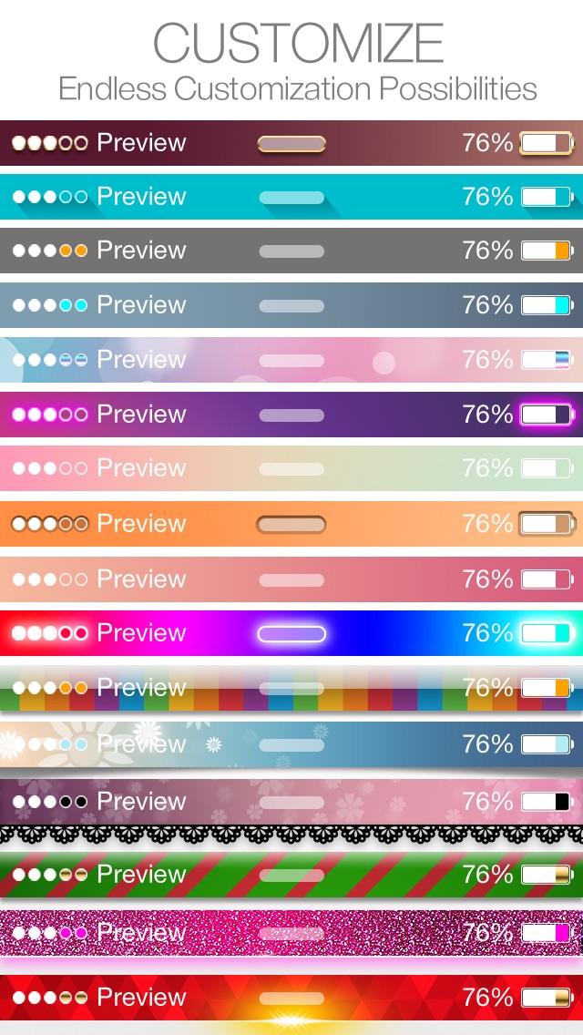 Status Themes ( for iOS7 & Lock screen, iPhone ) New Wallpapers : by YoungGam.com Screenshot 5