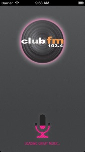 ClubFMRadio screenshot #1 for iPhone
