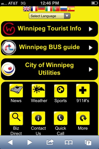 Winnipeg City App screenshot 2