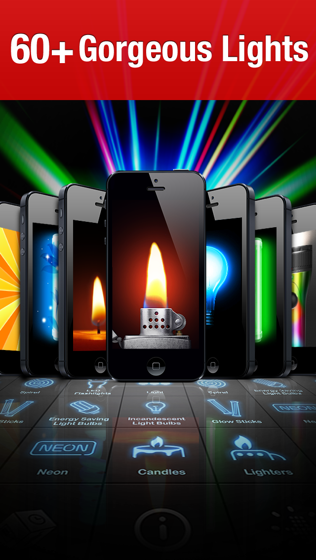 iHandy Flashlight Pro screenshot 2