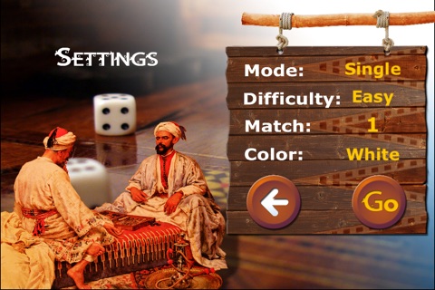 Tawla - Lite (Backgammon Game – Arabian Style) screenshot 2