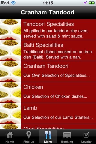 Cranham Tandoori screenshot 4