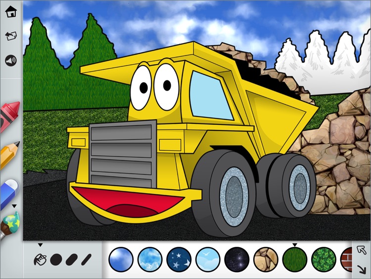 Coloring Book: Cars and Trucks for Kids with Fun Diggers, Tractors and Construction Vehicles for Free