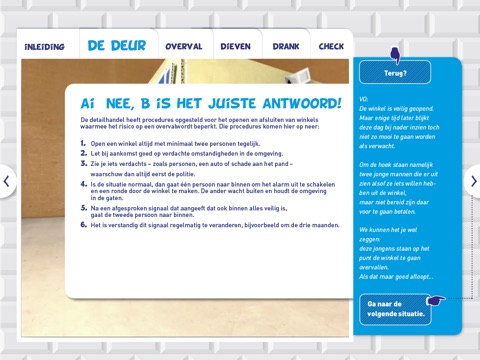 Veilig Werken in de Detailhandel screenshot 2