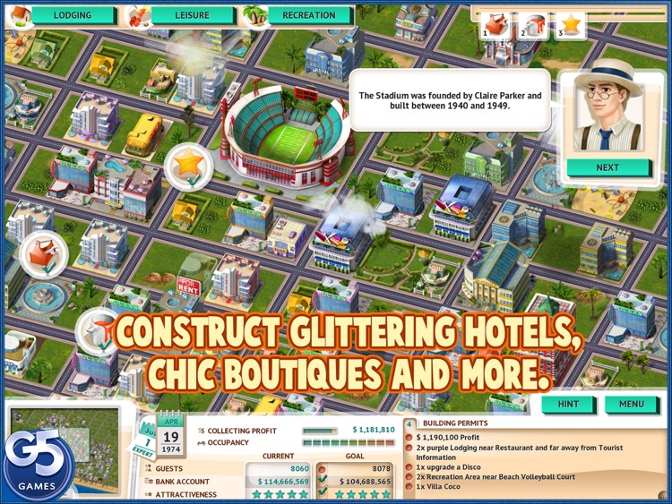 Build It! Miami Beach Resort HD (Full) screenshot-3